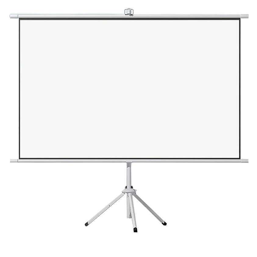 Goldkist Vesta Tripod Screen
Tripod Screen 72"x96",120" Diagonal 4:3 (6feet height, 8feet width)  Image