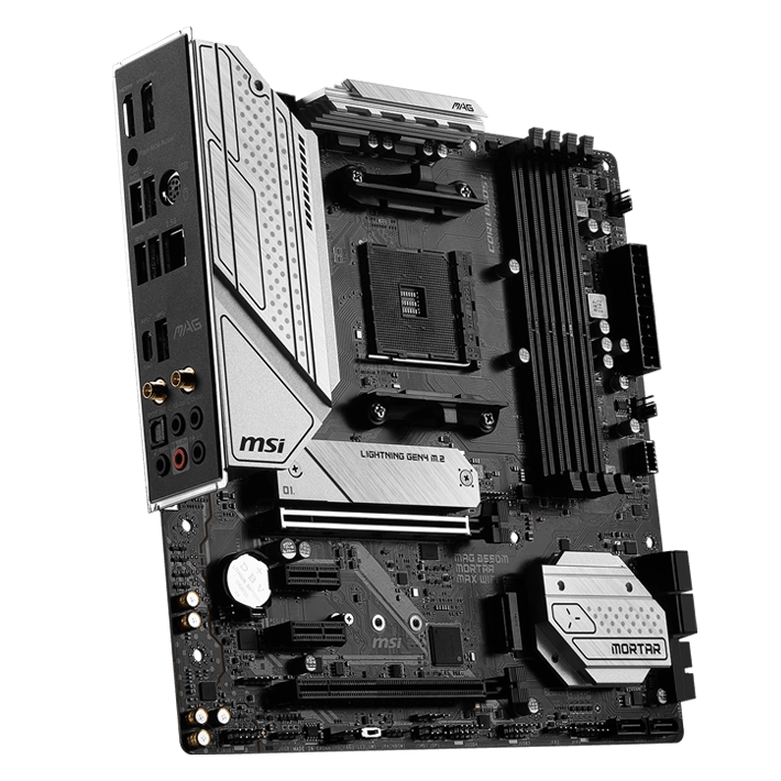 MSI M/Board MAG B550M Mortar Max Wi-Fi Image