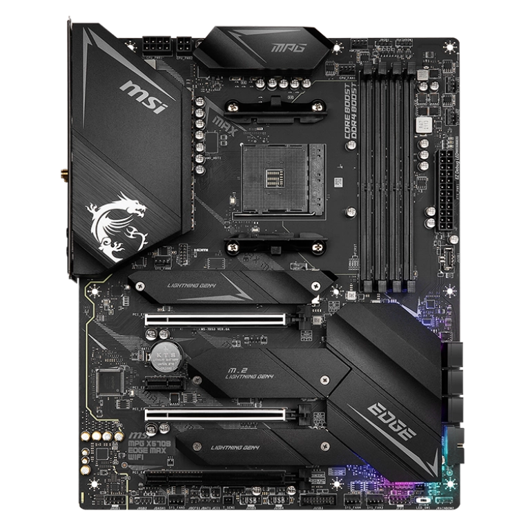 M/Board For AMD Ryzen 1st, 2nd and 3rd Generation MPG X570S Edge Max Wi-Fi Image