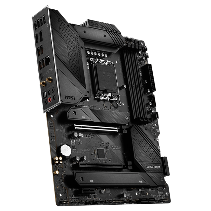 MSI M/Board Intel 12th Gen, mATX Motherboard MAG B660 TOMAHAWK WIFI Image