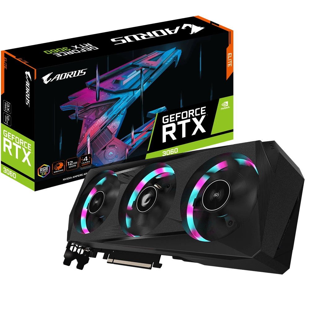 Gigabyte AORUS GeForce RTX™ 3060 ELITE 12G Image