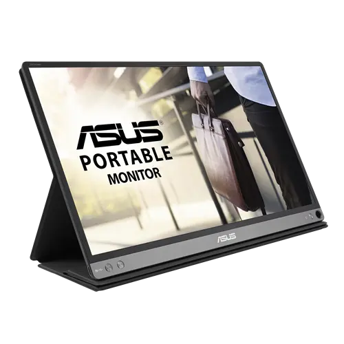 Asus ZenScreen MB16AC Portable USB Monitor - 15.6 inch Full HD, USB Type-C, Flicker Free Image