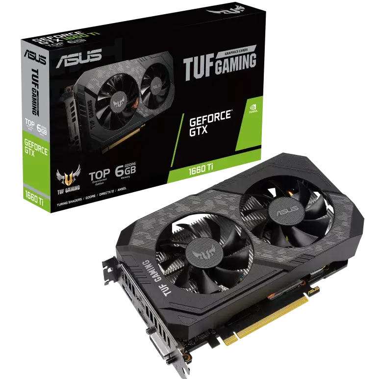 Asus TUF Gaming GTX 1660Ti EVO TOP Edition Image
