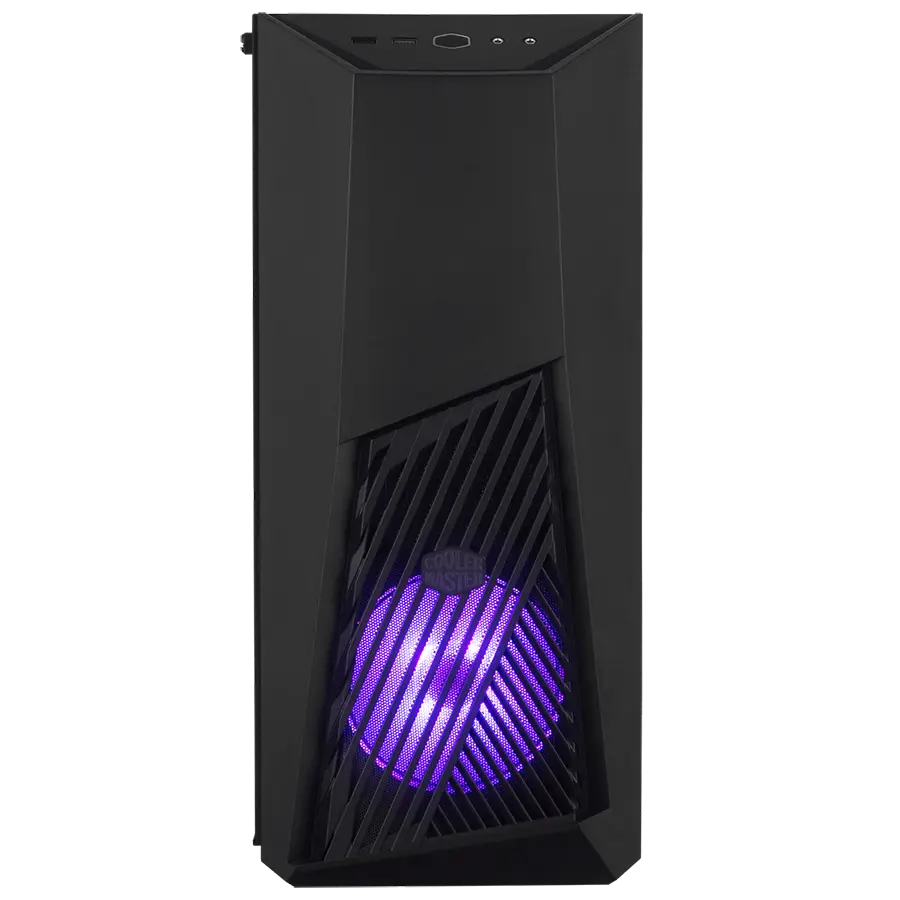 Cooler Master MasterBox K501L RGB Mid Tower Casing - 700W PSU, Pre-Installed Fans, Tempered Glass Side Panel Image