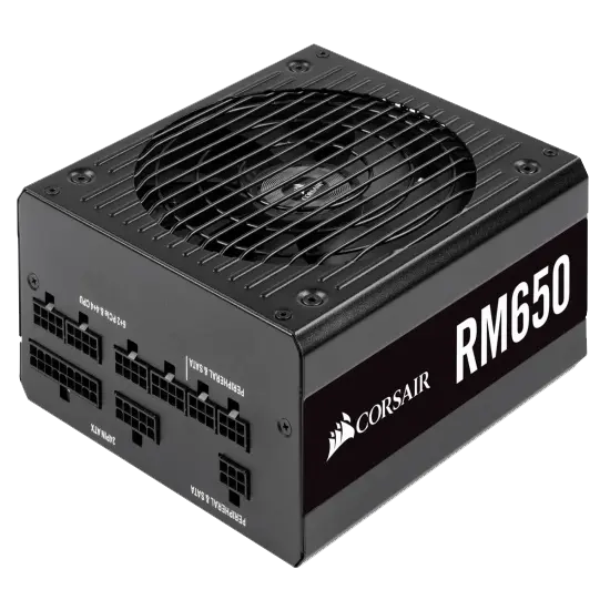 Corsair RM650 650 Watt 80 Plus Bronze ATX Power Supply Unit Image