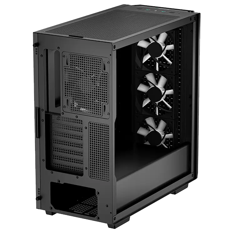 DEEPCOOL CG560 Tempered Glass Mid-Tower E-ATX Case Black Image