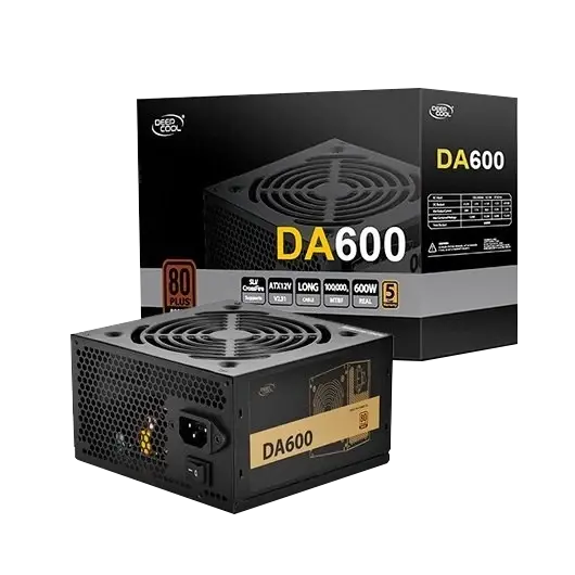 DeepCool DA600 80 Plus Bronze Certified 600W Power Supply Image