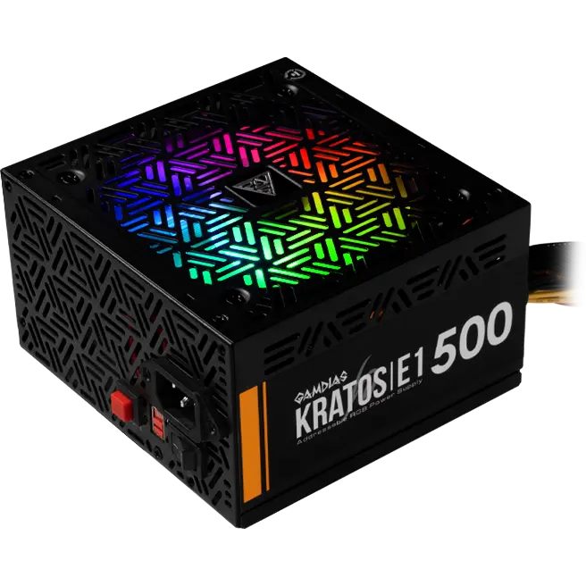 Gamdias HELIOS E1-500 80 Plus Power Supply Image