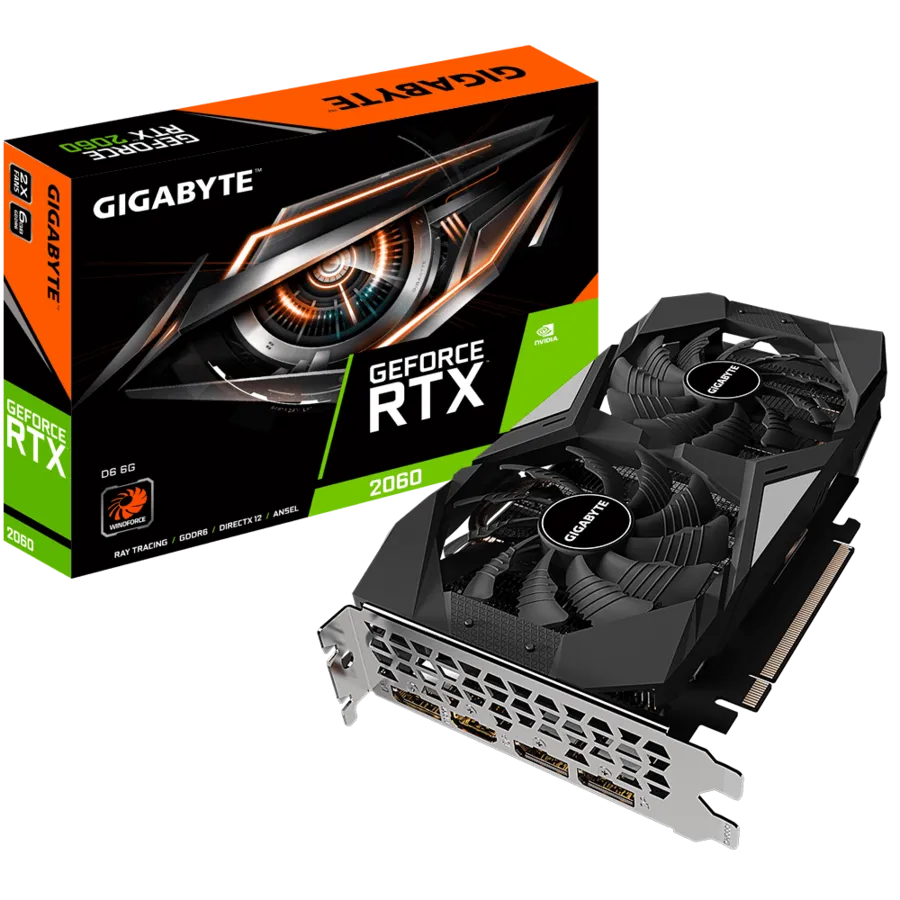 Gigabyte GeForce RTX™ 2060 D6 6G (rev. 2.0) Image
