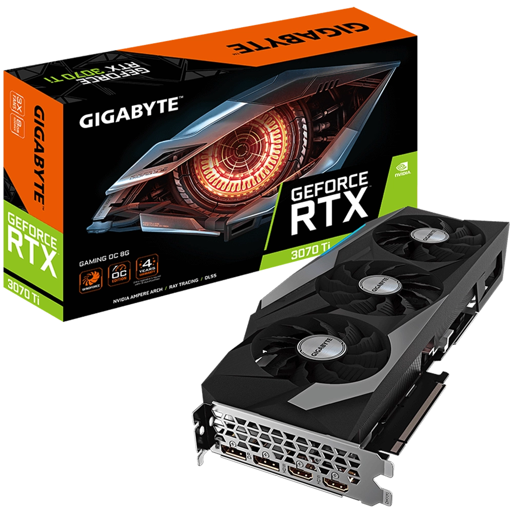 Gigabyte GeForce RTX™ 3070 Ti GAMING OC 8G (rev. 2.0) Image