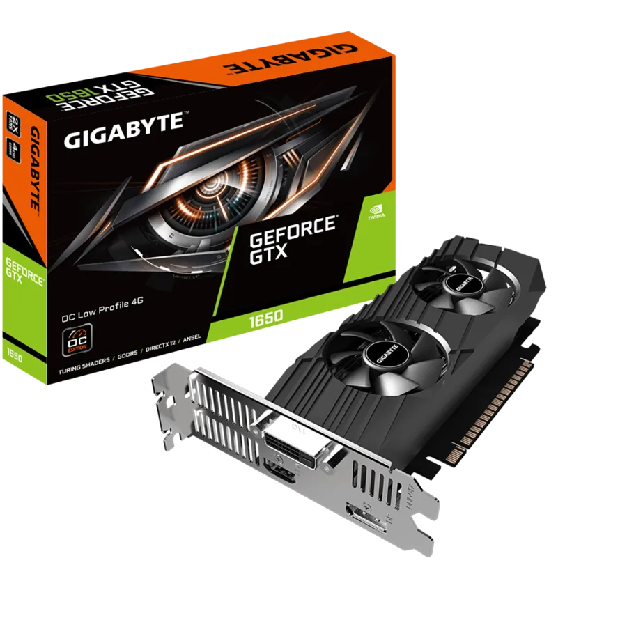 Gigabyte GeForce® GTX 1650 OC Low Profile 4G Image