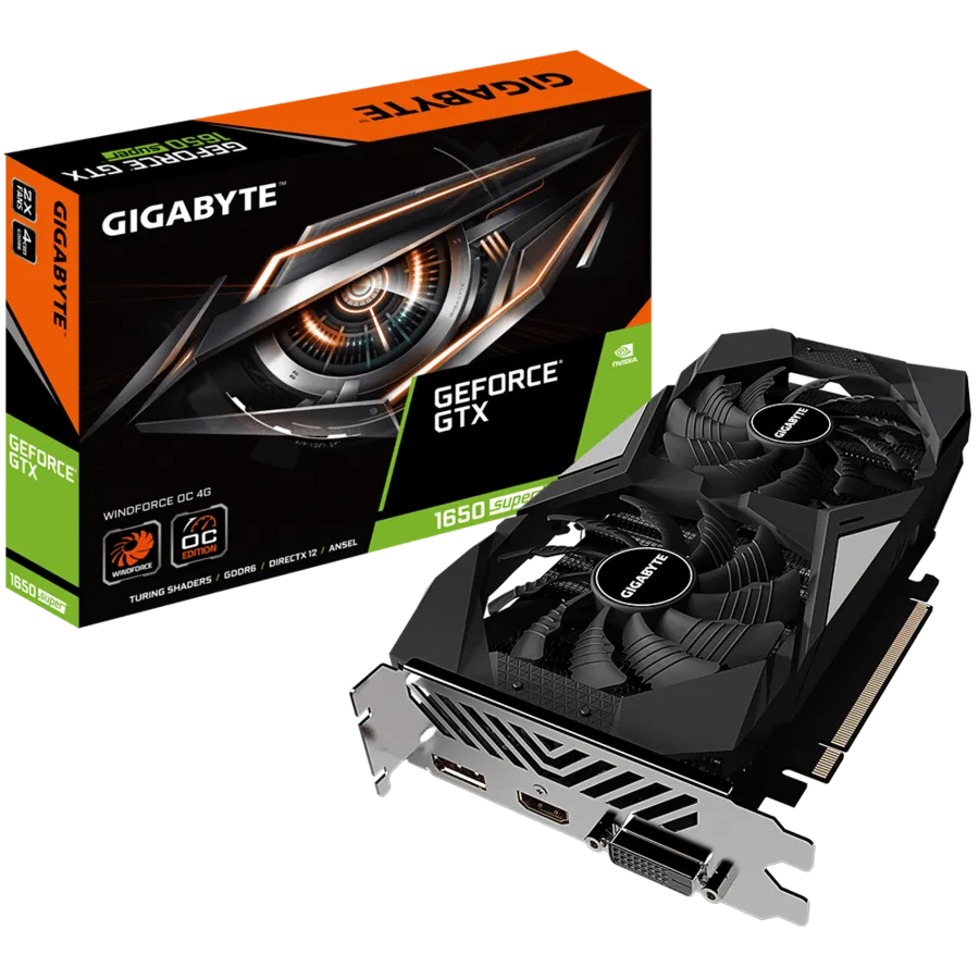 Gigabyte GeForce® GTX 1650 SUPER™ WINDFORCE OC 4G Image