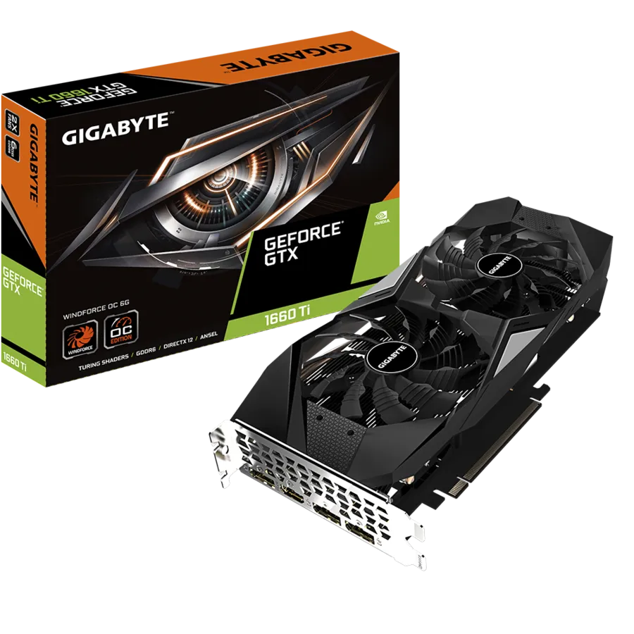 Gigabyte GeForce® GTX 1660 Ti WINDFORCE OC 6G Image