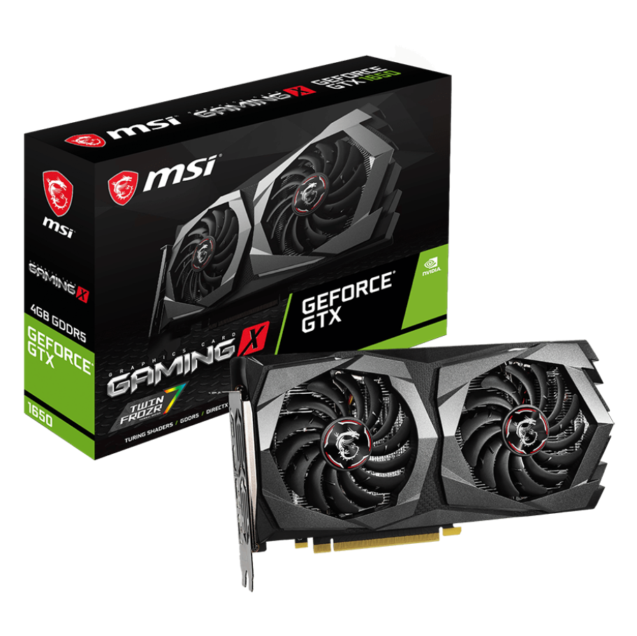 MSI GeForce GTX 1650 GAMING X 4G Image