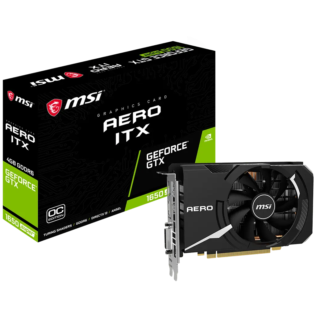 MSI GeForce GTX 1650 SUPER™ AERO ITX OC Image