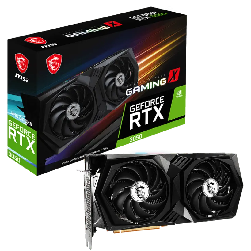 MSI GeForce RTX™ 3050 GAMING X 8G Image