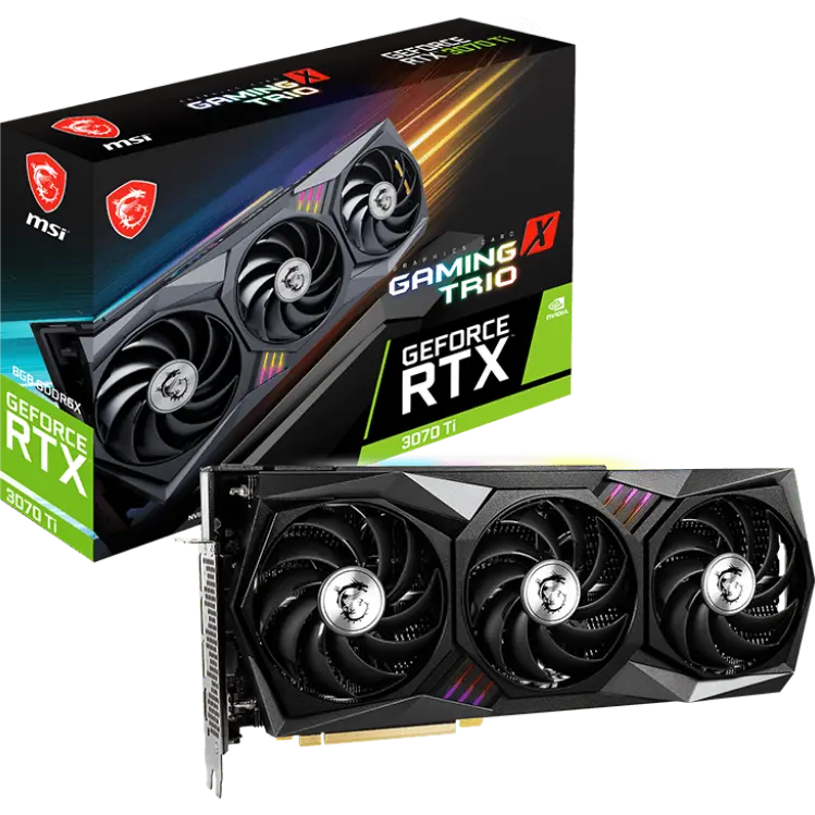 MSI GeForce RTX™ 3070 Ti GAMING X TRIO 8G Image