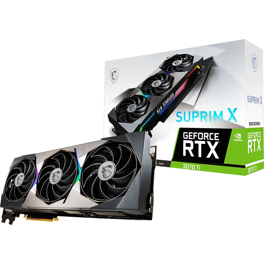 MSI GeForce RTX™ 3070 Ti SUPRIM X 8G Image