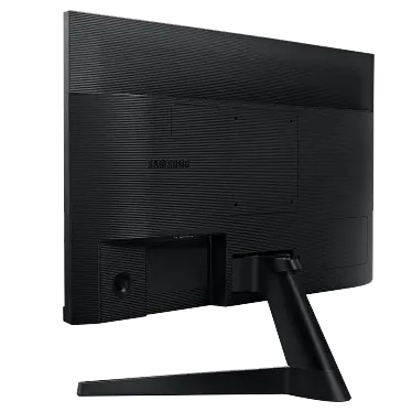 Samsung 24-inch FHD Monitor, IPS, 75 Hz, Bezel Less Design, AMD FreeSync, Flicker Free, HDMI, D-sub, (LF24T350FHWXXL, Dark Blue Gray) Image