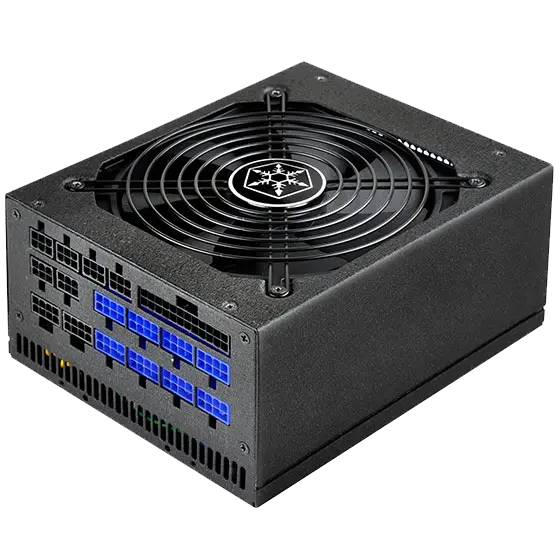 SilverStone Strider Platinum series 1200W 80 PLUS PLATINUM Certified Full Modular Active PFC Power Supply Image