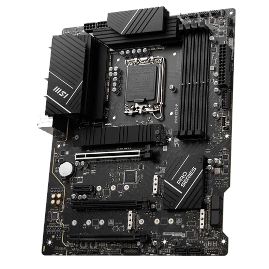 MSI M/Board Pro Z790 P -WiFI (DDR5) Intel 12th and 13th Gen Image
