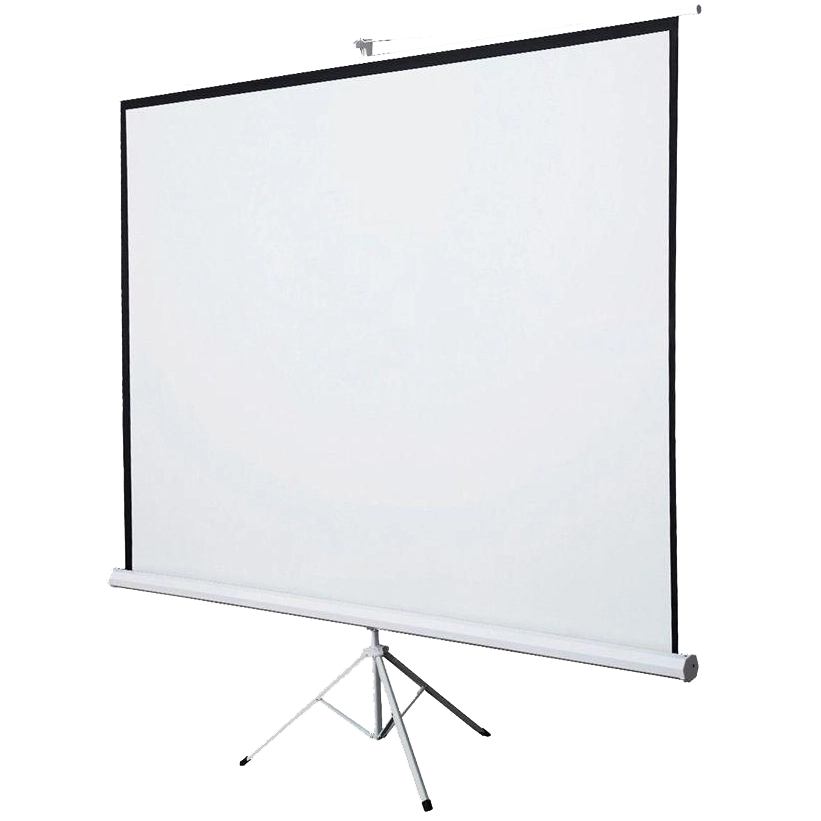 Goldkist Vesta Tripod Screen
Tripod Screen 60"x80",100" Diagonal 4:3 (5feet height, 6.7feet width)  Image